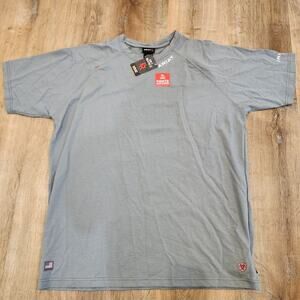 Ariat FR Flame Resistant Mens XL Gray Short Sleeve Baselayer T Shirt New